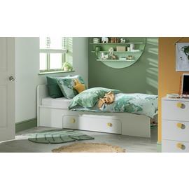 Habitat Rudi Single Storage Bed Frame - White