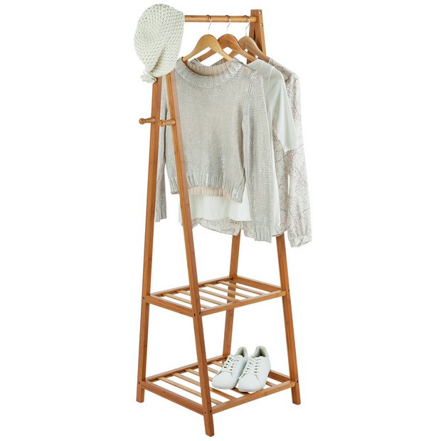 Buy Collection Belvoir Bamboo Clothes Rail Half Size at Argos.co.uk