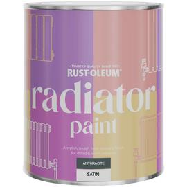 Rust-Oleum Radiator Satin Paint 750ml - Anthracite