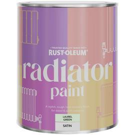 Rust-Oleum Radiator Satin Paint 750ml - Laurel Green