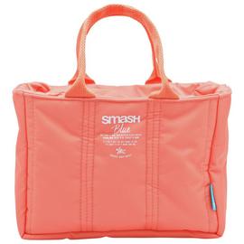 Smash Coral Quilted Lunch Bag