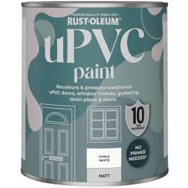 Rust-Oleum uPVC Matt Paint 750ml - Chalk White