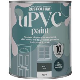 Rust-Oleum uPVC Matt Paint 750ml - Black Sand