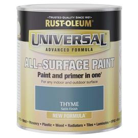 Rust-Oleum Universal All-Surface Satin Paint 750ml - Thyme