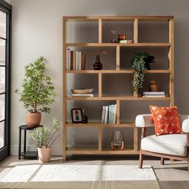 Habitat Hopkins Tall Bookcase - Oak