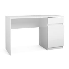 Argos Home Jenson 1 Drawer Office Desk - White Gloss