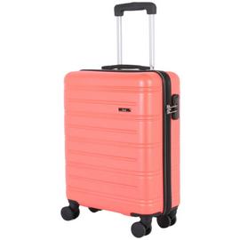 Rock Lisbon 8 Wheel Hard Coral Cabin Case - Small