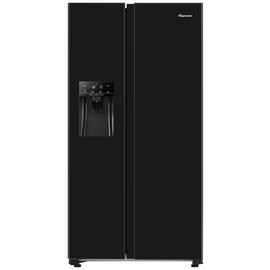 Fridgemaster MS91500IEB American Fridge Freezer - Black