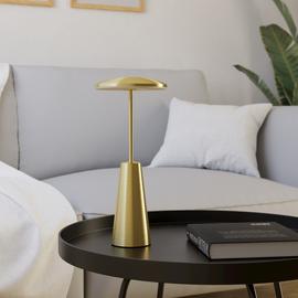 EGLO Piccola Steel LED Bathroom Portable Table Lamp