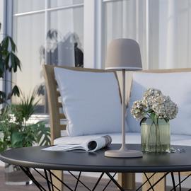 EGLO Mannera Steel LED Rechargeable Table Lamp