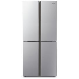 Fridgemaster MQ79394ES American Fridge Freezer - Silver