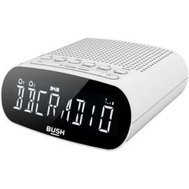 Bush Abbey DAB+/FM Clock Radio - White