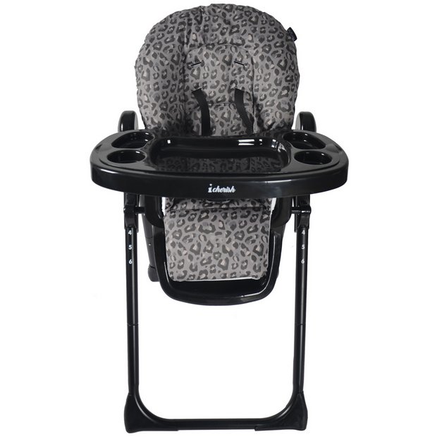 Buy My Babiie Dani Dyer Leopard Black Highchair Highchairs Argos