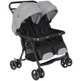 Graco DuoRider Twin Pushchair - Steeple Gray