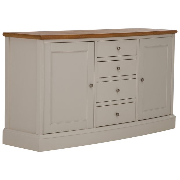 Buy Schreiber Chalbury Sideboard White/Oak at Argos.co.uk Your