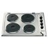 Hotpoint E604X Electric Solid Plate Hob - Stainless Steel