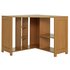 Argos Home Conrad Corner Office Desk - Oak Effect