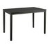 HOME Jessie 4 Seater Dining Table - Black
