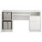 Argos Home Calgary 2 Drawer Pedestal Office Desk - White