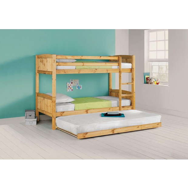 Buy HOME Detachable Bunk Bed, Trundle & Elliott MattressPine at Argos