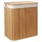 Argos Home 80 Litres Square Laundry Hamper - Bamboo