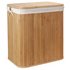 Argos Home 80 Litres Square Laundry Hamper - Bamboo