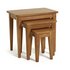 Argos Home Nest of 3 Tables - Solid Oak
