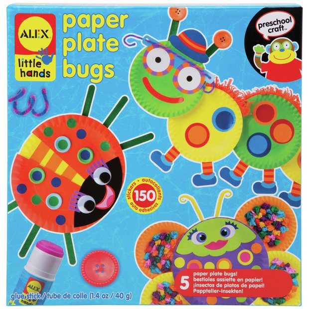 Buy Alex Toys Paper Plate Bugs at Argos.co.uk Your Online Shop for Arts, crafts and creative
