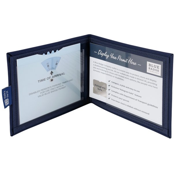 Buy Blue Badge Co Navy Drill Fabric Permit Cover Permit covers Argos