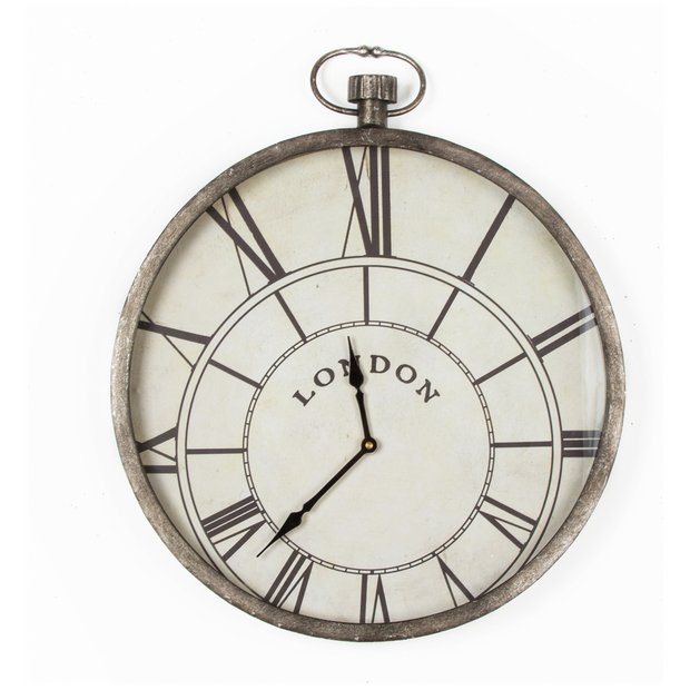 Buy Graham and Brown Pocket Watch Wall Clock at Argos.co.uk Your