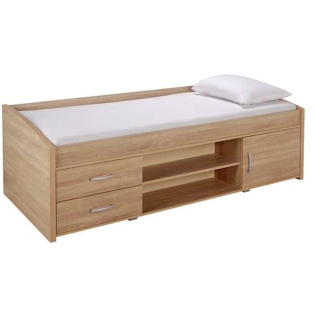 Buy HOME Yanniek Cabin Bed Frame Oak at Argos.co.uk Your Online