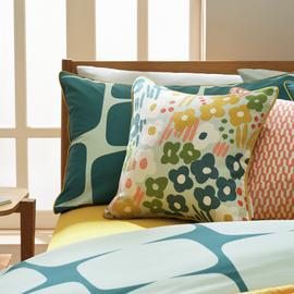 Habitat x Scion Spring Meadow Cushion -Multicolored -43x43cm