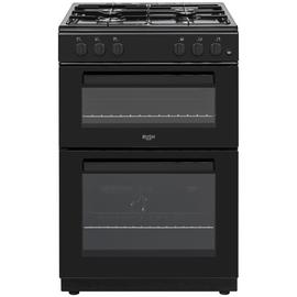 Bush CTFS60TWNGCB 60cm Twin Cavity Gas Cooker - Black