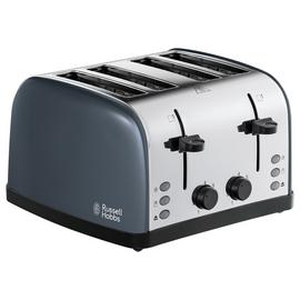 Russell Hobbs 28364 Worcester 4 Slice Toaster - Grey