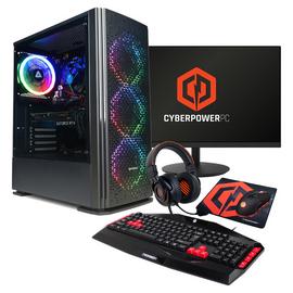 CyberPowerPC Ryzen 5 16GB 1TB RTX4060 Gaming PC Bundle