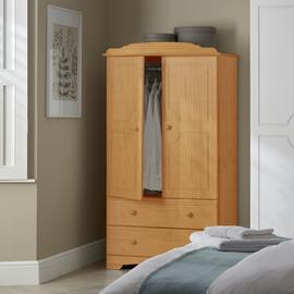 Argos Home Nordic 2 Door 2 Drawer Short Wardrobe