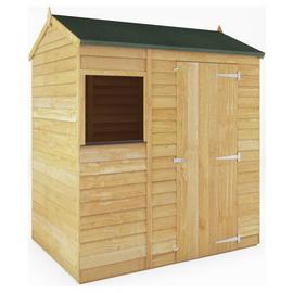 Mercia Overlap Reverse Apex Shed - 6 x 4ft