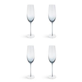 Habitat Stem Set of 4 Champagne Glasses
