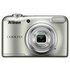 Nikon Coolpix A10 16MP 5x Zoom Compact Camera - Silver