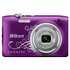 Nikon Coolpix A100 20MP 5x Zoom Compact Camera - Purple