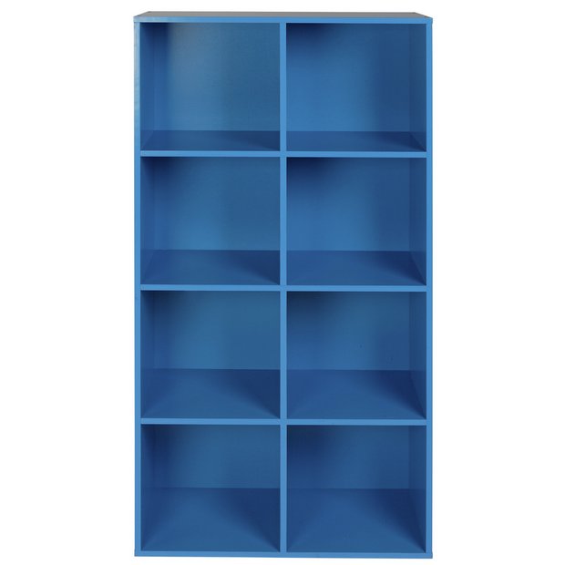 Buy Argos Home Phoenix 8 Cube Storage Unit Blue Kids toy boxes and