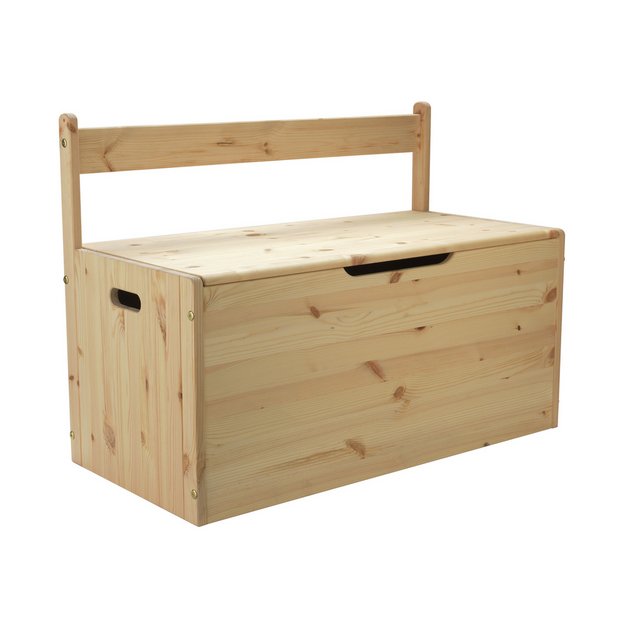 Wooden toy hot sale box argos