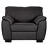 Argos Home Milano Fabric Chair and 3 Seater SofaCharcoal