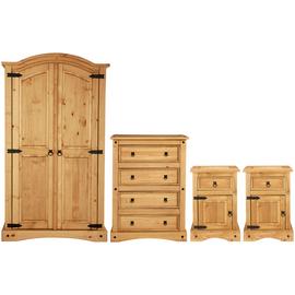 Argos Home Puerto Rico 4 Piece 2 Door Wardrobe Set