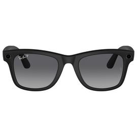 Ray-Ban Meta Wayfarer L Matte Black, Polar Gradient Graphite