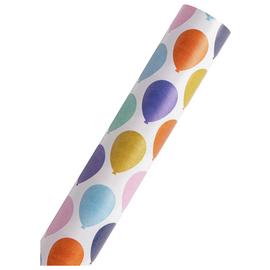 Argos Home Roll of Multi Balloons Wrapping Paper - 10m