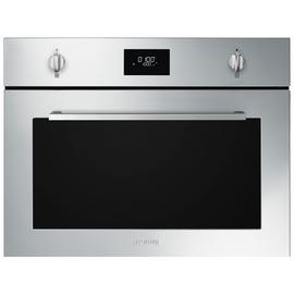 Smeg SO4401M1X 800W Built In Microwave - Stainless Steel