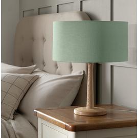 Habitat Linen Effect Easy Fit Lampshade - 35cm