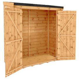 Mercia Shiplap Windowless Pent Shed - 6 x 3ft