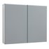 Argos Home Gloss Double Wall CabinetGrey